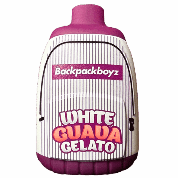 Backpack Boyz White Guava Gelato Disposable Vape – 2G Exotic Blend