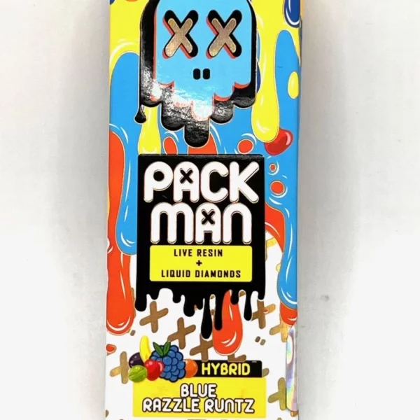 PACKMAN Blue Razzle Runtz - 2g Hybrid Disposable