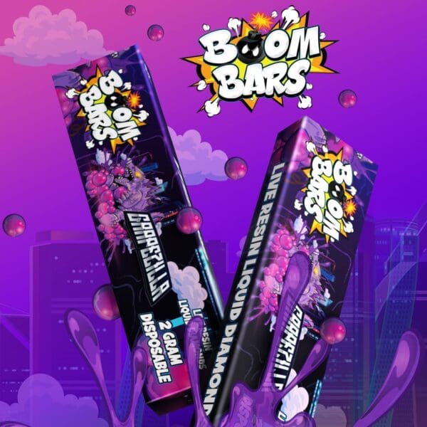 Boom Bars - Grapezilla Disposable Vape (2g)