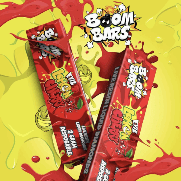 Boom Bars - Lemon Cherry Disposable Vape (2g)