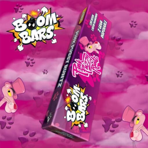 Boom-Bars-Pink-Pussy-Runtz-Disposable-Vape.jpeg Boom Bars - Pink Pussy Runtz Disposable Vape (2g) - Image 1