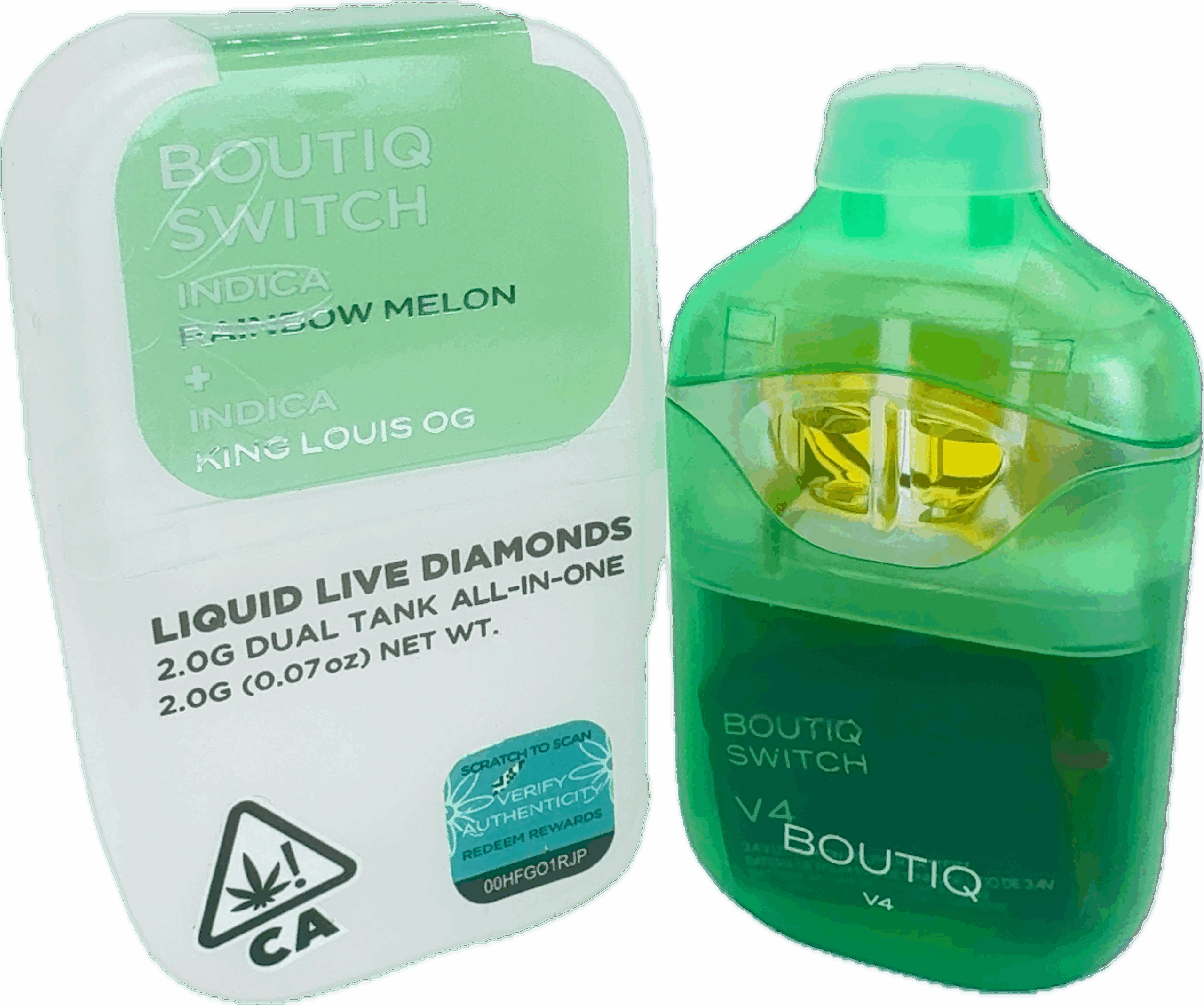 Boutiq-Switch-–-Rainbow-Melon-x-King-Louis-OG-Dual-Tank-Disposable-Vape-scaled-1.png Boutiq Switch – Rainbow Melon x King Louis OG Dual Tank Disposable Vape (2G | Indica Duo) - Image 1