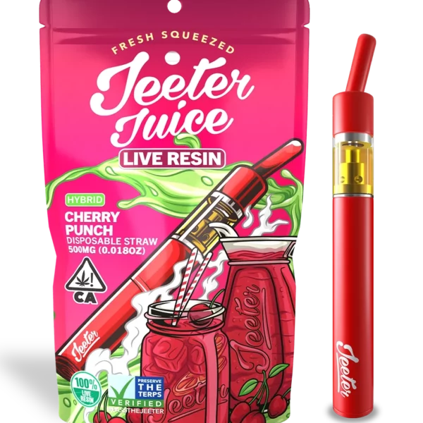 Jeeter Juice Cherry Punch – 500mg Hybrid Live Resin Disposable