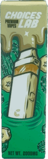 Choices Lab Liquid Diamonds Disposable – Cactus Cooler & Banana Truffle (2G | Indica + Hybrid)