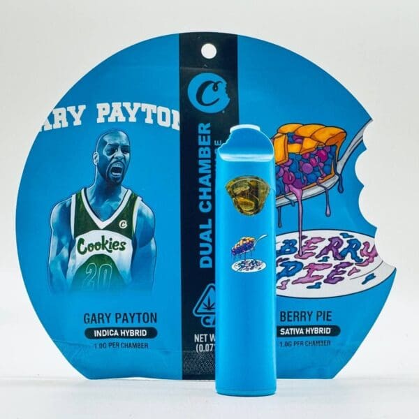 Cookies Dual Chamber Disposable Vape Pen – Gary Payton & Berry Pie (2G)