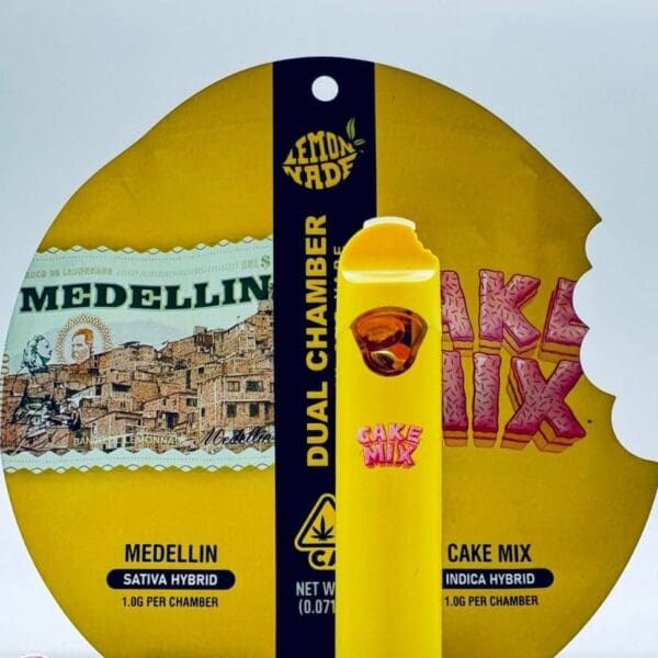 Cookies Dual Chamber Disposable Vape Pen – Medellin & Cake Mix (2G)