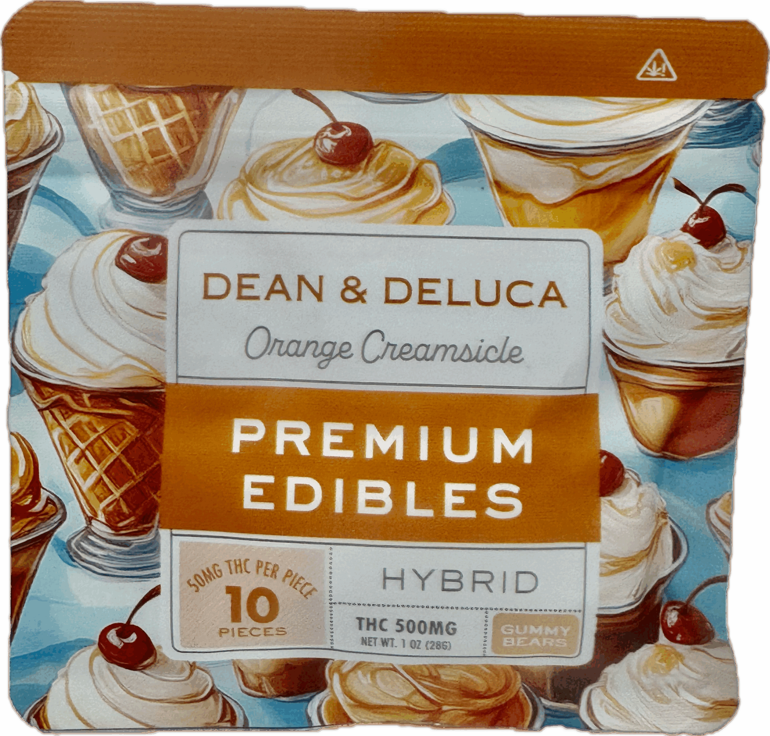 Dean-Deluca-Premium-Edibles-–-Orange-Creamsicle-Gummy-Bears-500mg-THC-Hybrid-1.png Dean & Deluca Premium Edibles – Orange Creamsicle Gummy Bears | 500mg THC Hybrid - Image 1
