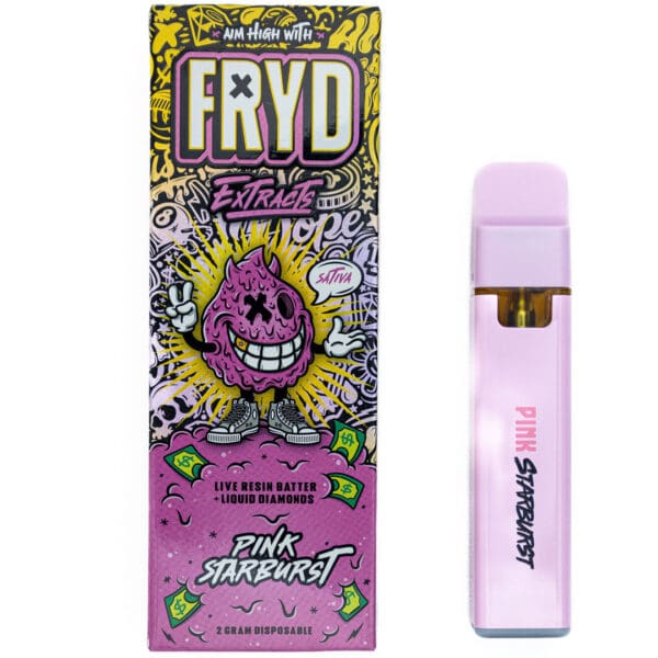 Fryd Extracts - Pink Starburst Disposable Vape (2g)