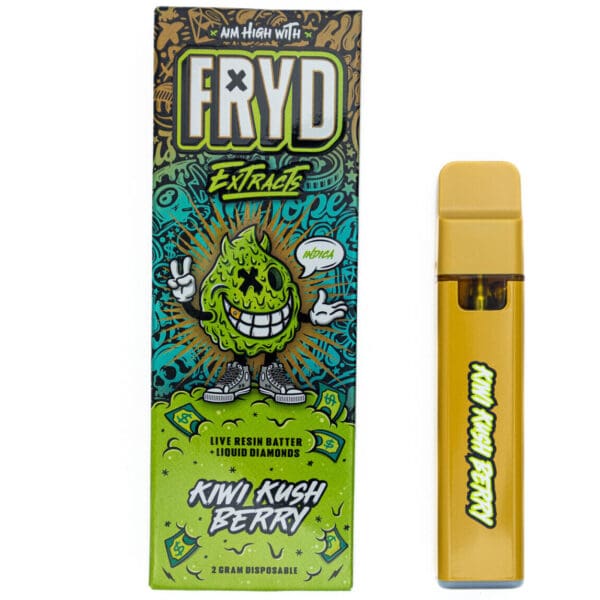 Fryd Extracts - Kiwi Kush Berry Disposable Vape (2g)