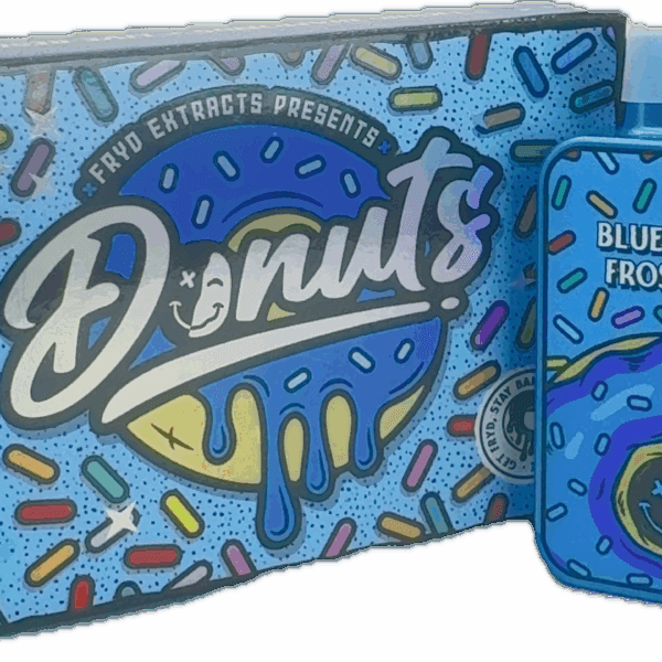 Fryd Donuts – Blueberry Frosting Live Resin Liquid Diamond Disposable Vape (2G | Hybrid)