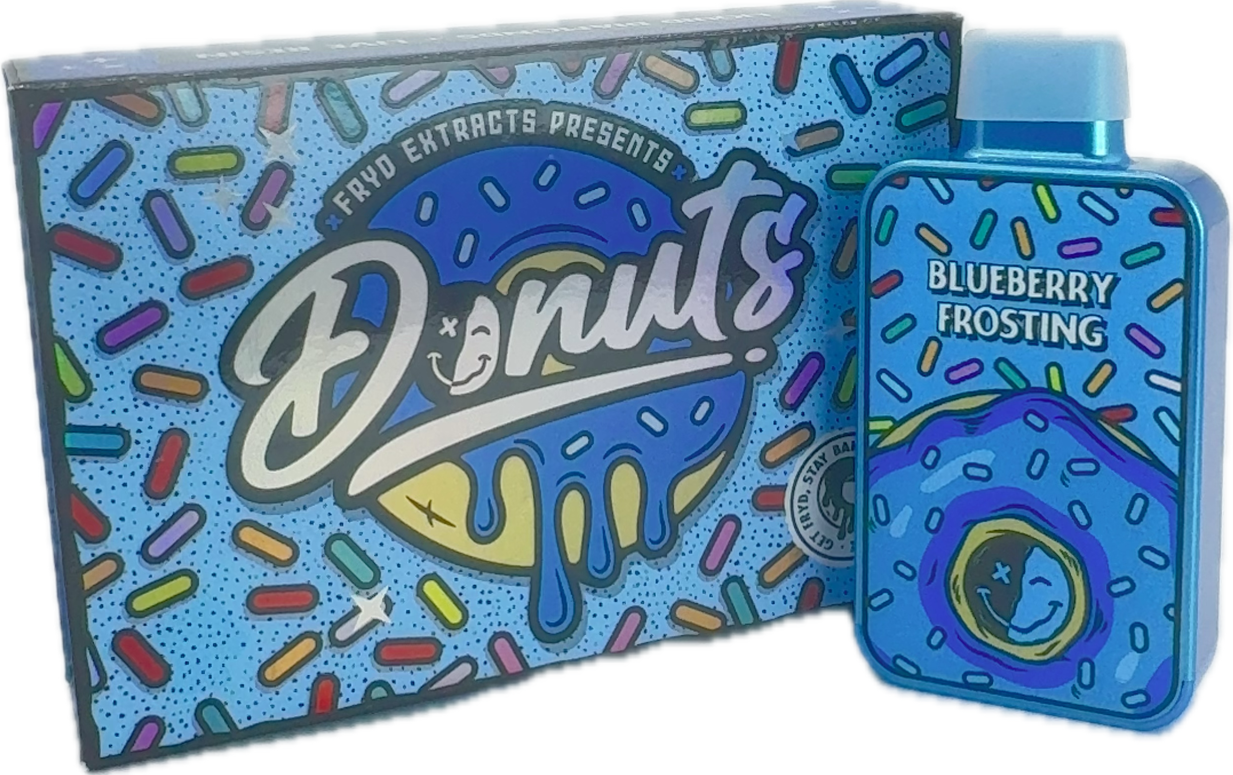 Fryd-Donuts-–-Blueberry-Frosting-Live-Resin-Liquid-Diamond-Disposable-Vape.png Fryd Donuts – Blueberry Frosting Live Resin Liquid Diamond Disposable Vape (2G | Hybrid) - Image 1