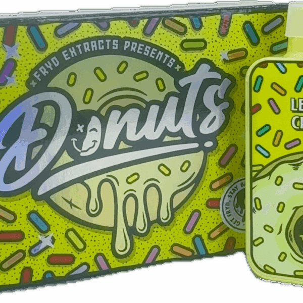 Fryd Donuts – Lemon Cream Live Resin Liquid Diamond Disposable Vape (2G | Sativa)