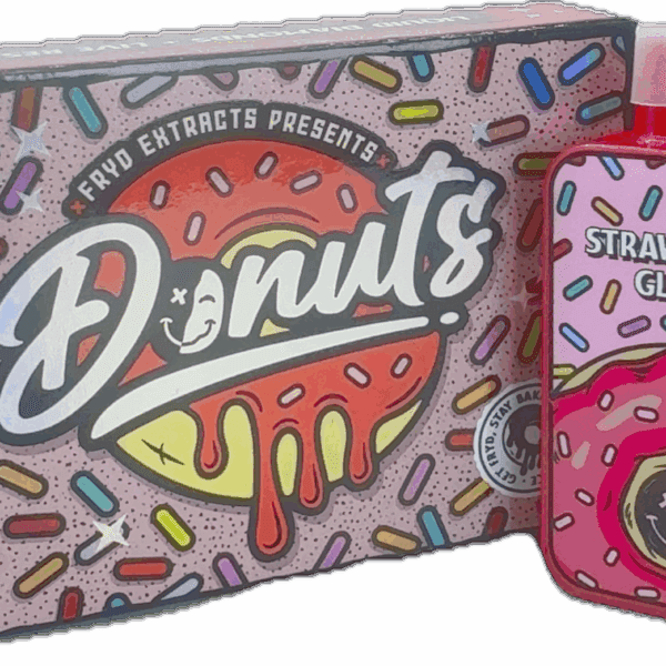 Fryd Donuts – Strawberry Glaze Live Resin Liquid Diamond Disposable Vape (2G | Hybrid)