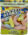 HyFly Sour Brite Neon Crawlers – Sour Gummy Crawlers | 600mg THC