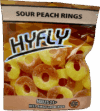HyFly Sour Peach Rings – 600mg THC Gummy Rings