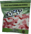 HyFly Sour Watermelon Rings – Sour Gummy Rings | 600mg THC