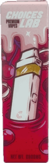 Choices Lab Liquid Diamonds Disposable – Super Cherry & Lovely Lychee (2G | Hybrid + Indica)