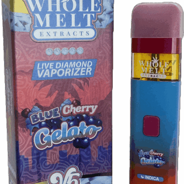 Whole Melt Extracts - Blue Cherry Gelato Live Diamond Disposable Vape (2g)