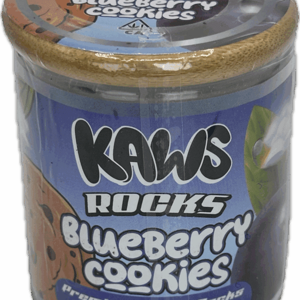 KAWS Rocks – Blueberry Cookies Moon Rocks | Hybrid (1oz)