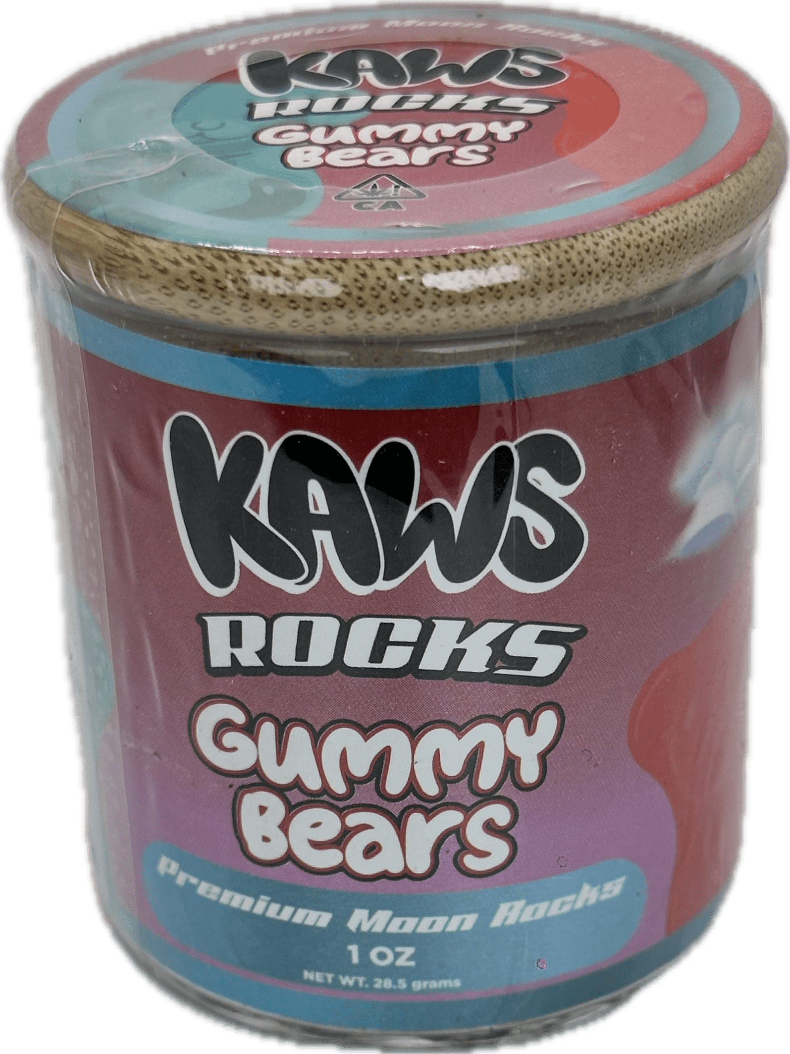 KAWS-Rocks-–-Gummy-Bears-Moon-Rocks-Hybrid-1oz-1.png KAWS Rocks – Gummy Bears Moon Rocks | Hybrid (1oz) - Image 1