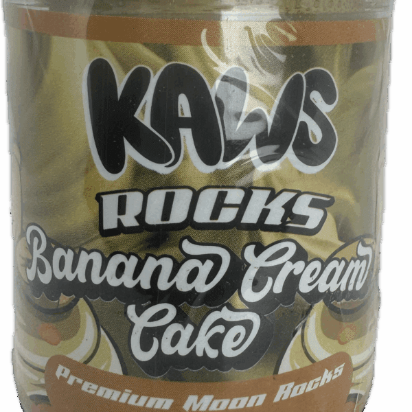 Kaws Rocks Banana Cream Cake (Hybrid) – Premium Moon Rocks (1oz)