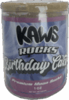 Kaws Rocks Birthday Cake (Hybrid) – Premium Moon Rocks (1oz)