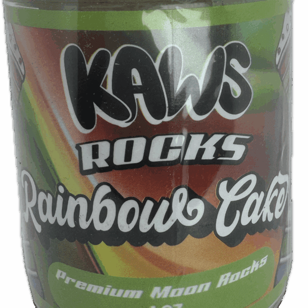 Kaws Rocks Rainbow Cake (Hybrid) – Premium Moon Rocks (1oz)