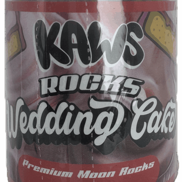 Kaws Rocks Wedding Cake (Hybrid) – Premium Moon Rocks (1oz)