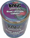 Kaws Rocks – Blue Cotton Candy Moon Rocks | Hybrid (1oz) - Image 2