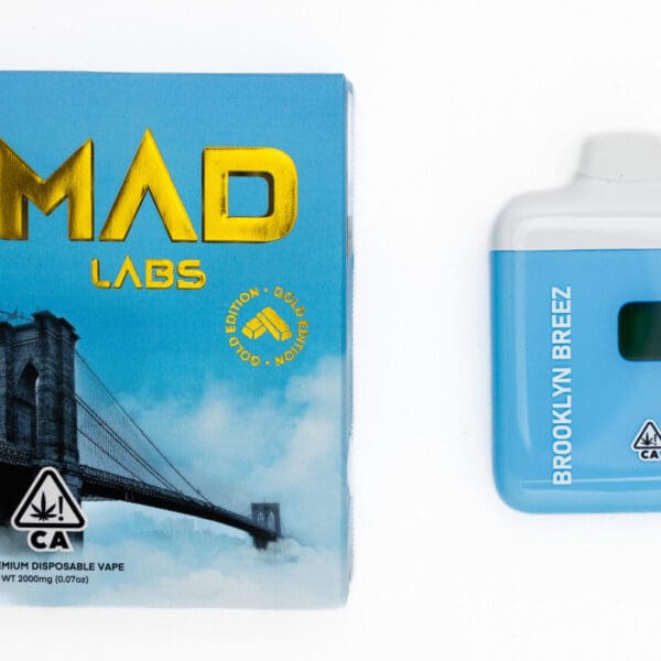 Mad Labs - Brooklyn Breeze Disposable Vape (2g)
