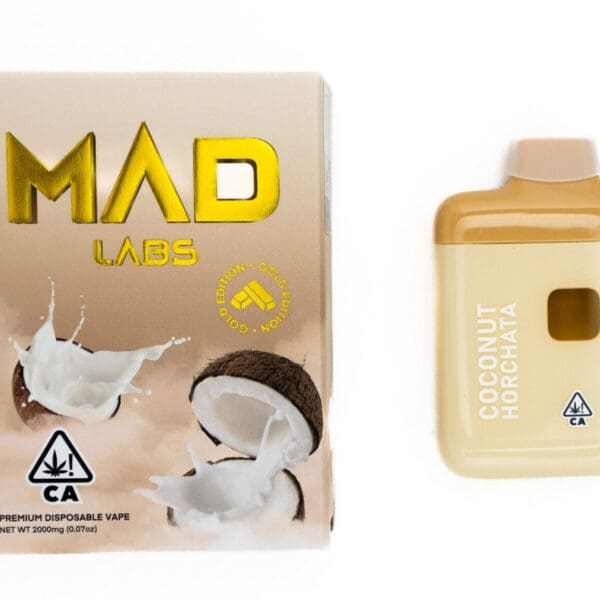 Mad Labs - Coconut Horchata Disposable Vape (2g)