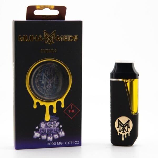 Muha Meds – Purple Punch Disposable Vape (2G | Indica)