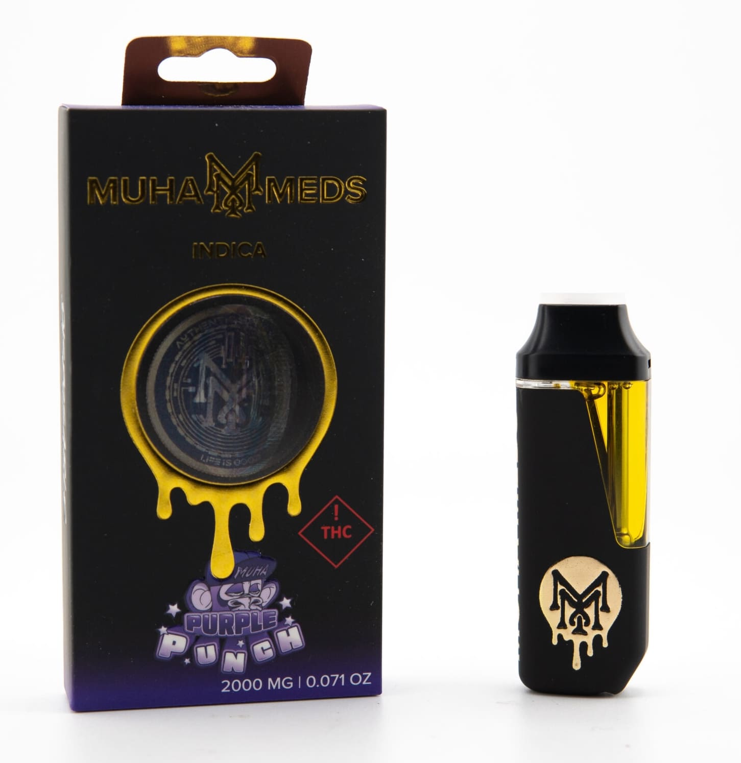 Muha-Meds-–-Purple-Punch-Disposable-Vape.jpg Muha Meds – Purple Punch Disposable Vape (2G | Indica) - Image 1