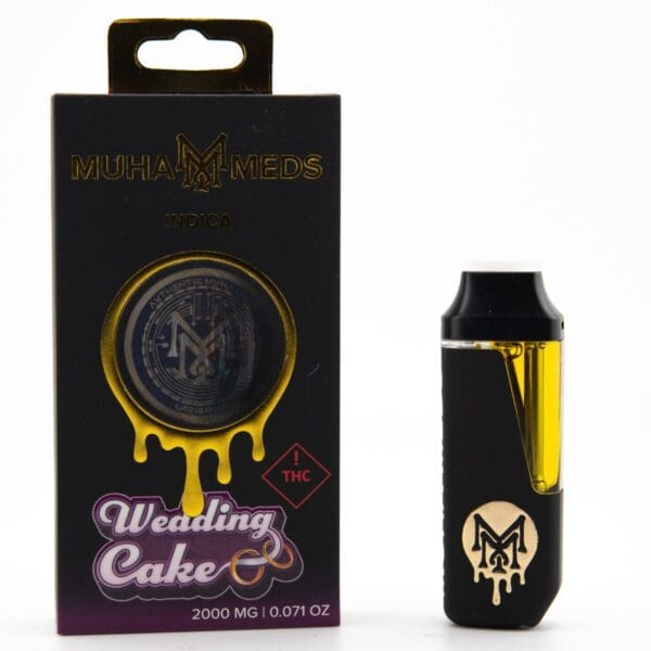 Muha Meds – Wedding Cake Disposable Vape (2G | Indica)