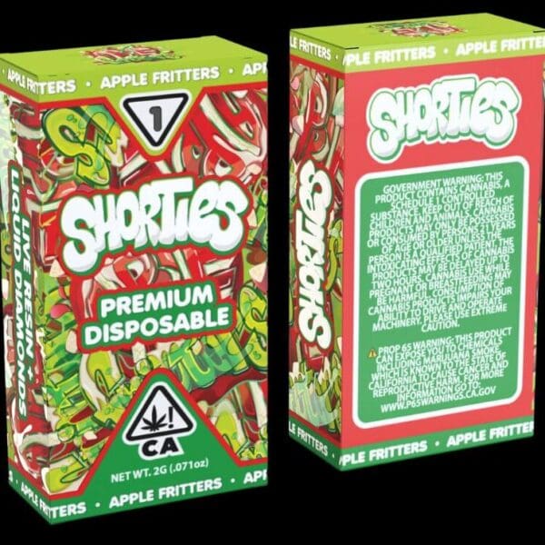 SHORTIES - Apple Fritters Disposable Vape (2g)