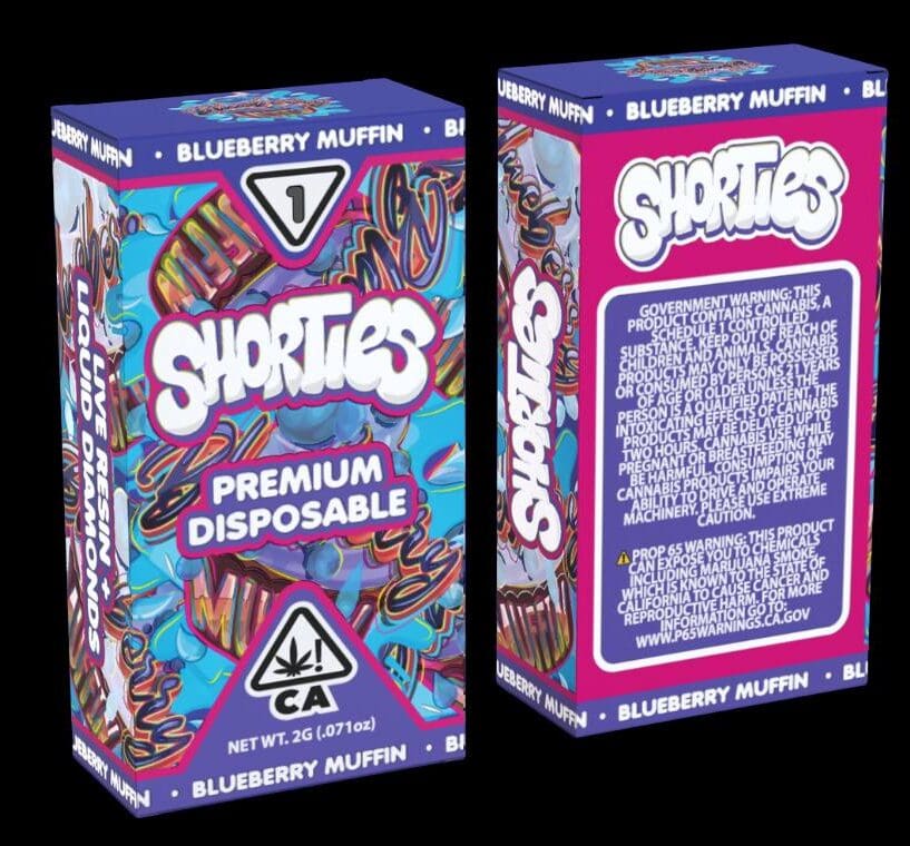 Shorties-Blueberry-Muffin-Disposable-Vape-2-e1737965423656.jpg SHORTIES – Blueberry Muffin Disposable Vape (2g) - Image 1