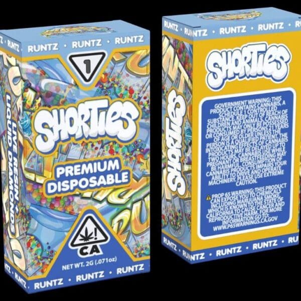 SHORTIES - Runtz Disposable Vape (2g)