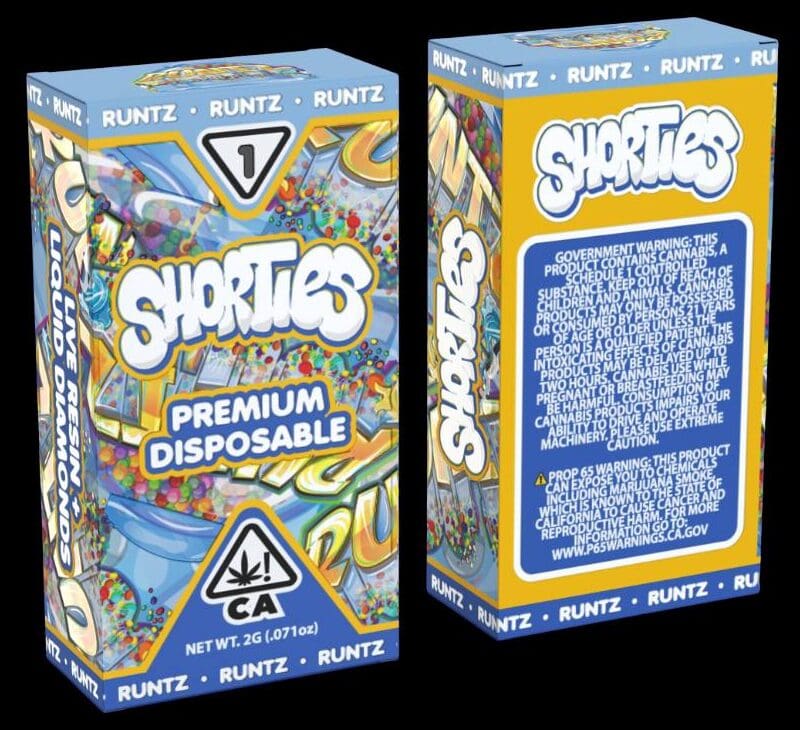 Shorties-Runtz-Disposable-Vape-e1737968332868.jpg SHORTIES - Runtz Disposable Vape (2g) - Image 1