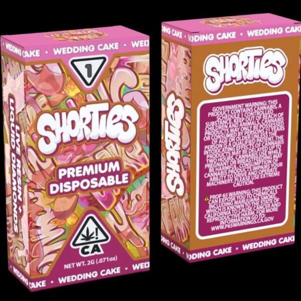 SHORTIES – Wedding Cake Disposable Vape (2g)