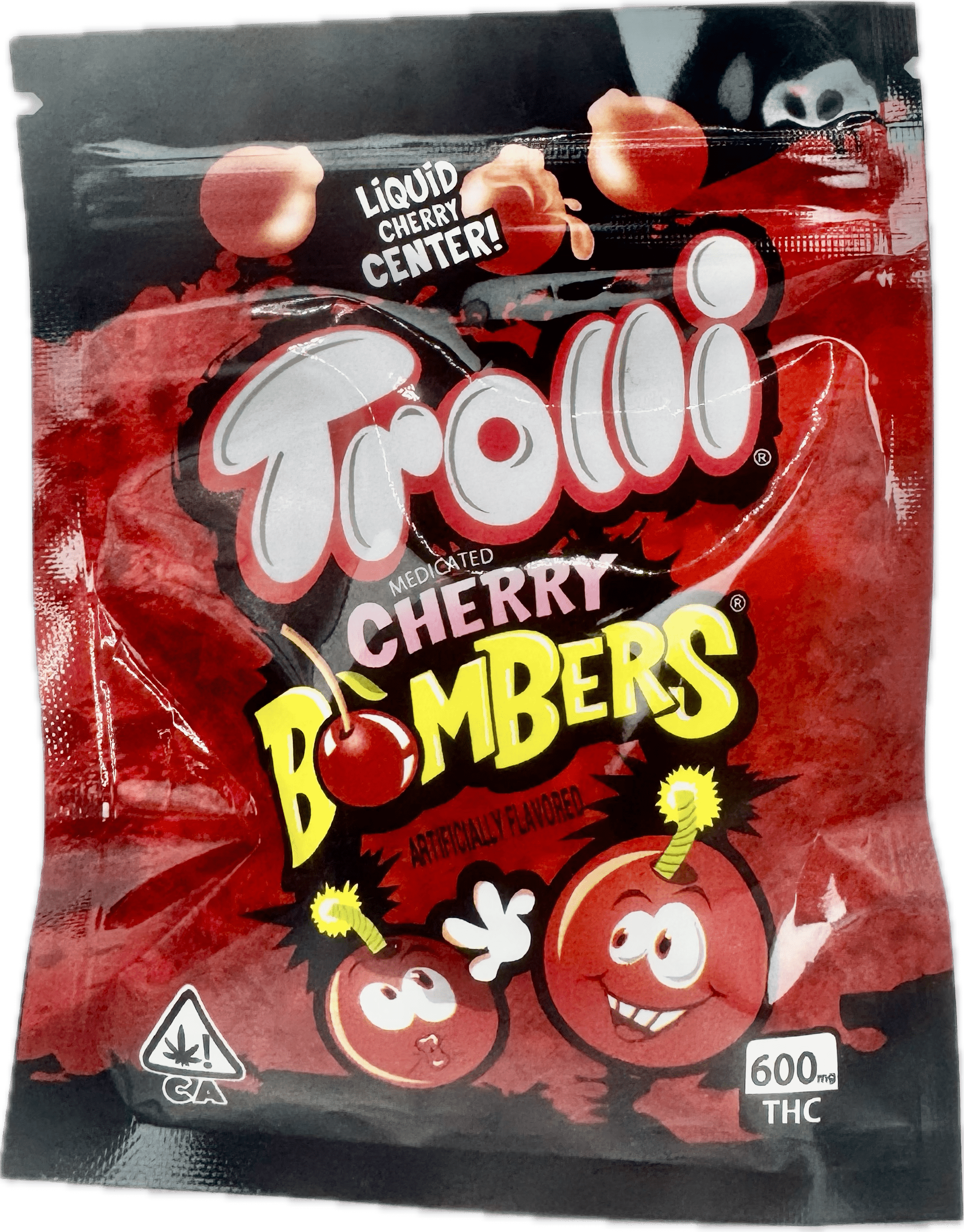 Trolli-Cherry-Bombers-Gummies-–-600mg-THC-Liquid-Cherry-Center.png Trolli Cherry Bombers Gummies – 600mg THC | Liquid Cherry Center - Image 1