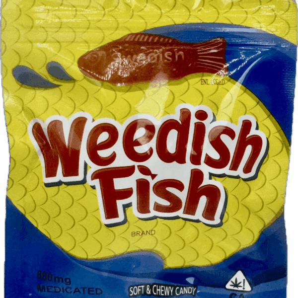 Weedish Fish Gummies – 600mg THC | Soft & Chewy Candy