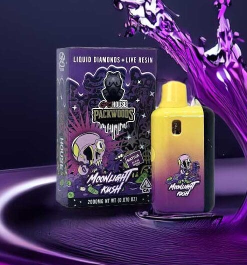 packwoods-moonlight-kush-vape-e1742119421305.jpg Packwoods Moonlight Kush Disposable Vape – 2G Sativa Blend - Image 1