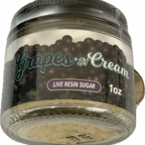 Grapes N Cream – Live Resin Sugar | 1oz Premium Hybrid Extract | Weekly Deals