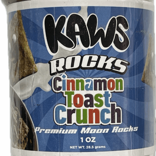 Kaws Rocks Cinnamon Toast Crunch – Hybrid Premium Moon Rocks (1oz)