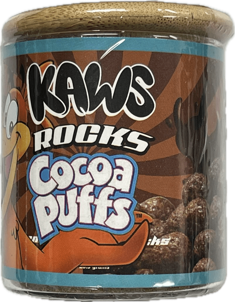Kaws-Rocks-Cocoa-Puffs-–-Hybrid-Premium-Moon-Rocks.png Kaws Rocks Cocoa Puffs – Hybrid Premium Moon Rocks (1oz) - Image 1