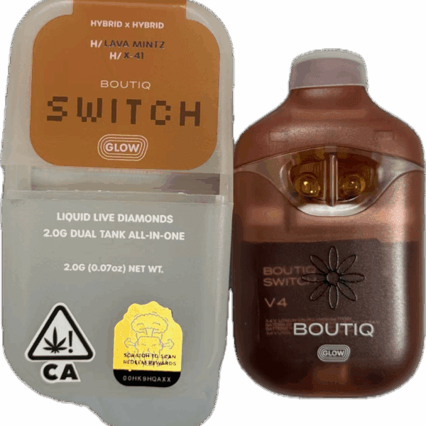 Lava Mintz / X-41 | 2.0G Liquid Diamonds Dual Tank Hybrid Duo (Glow V4)