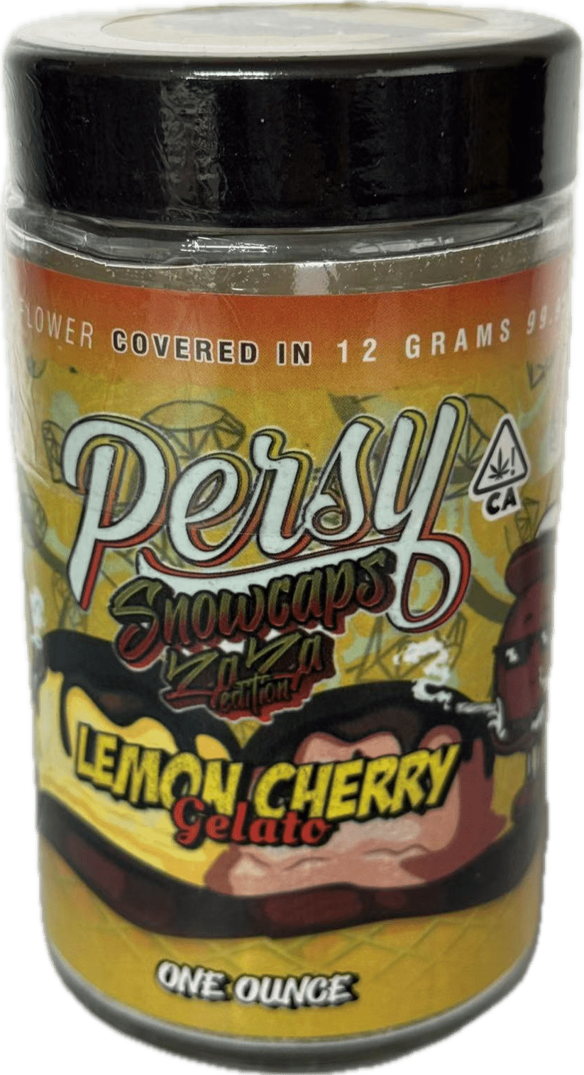 Persy-Snowcaps-Zaza-Edition-–-Lemon-Cherry-Gelato.png Persy Snowcaps Zaza Edition – Lemon Cherry Gelato (1 Ounce) - Image 1