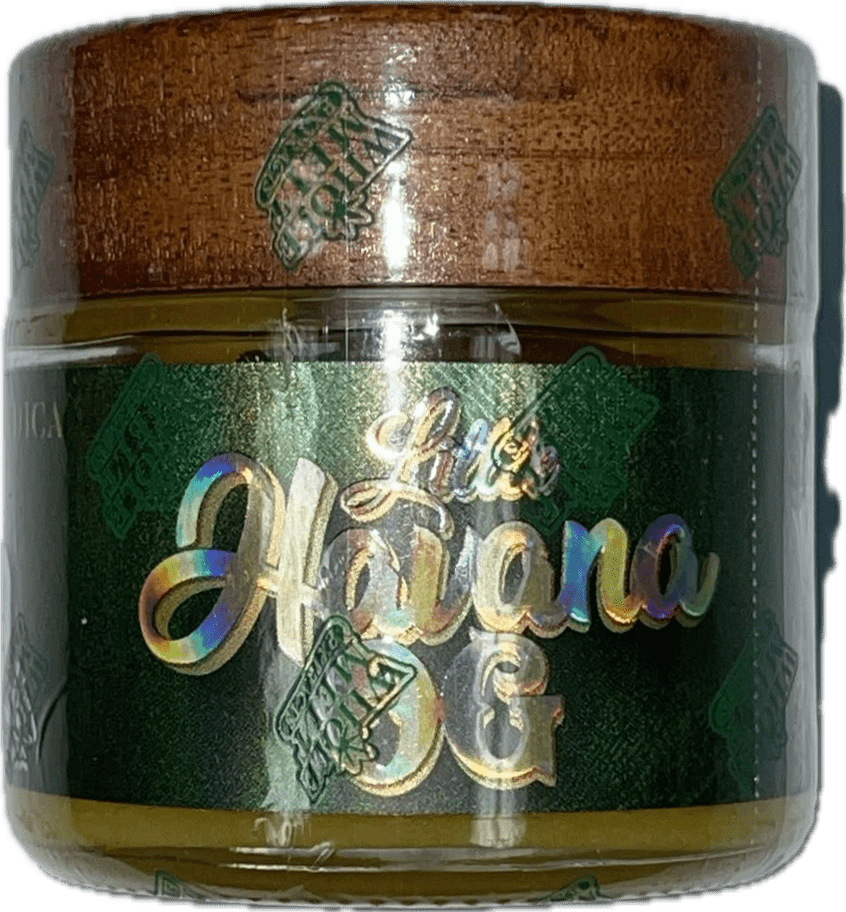 Subject-2.png Little Havana OG – Indica Live Resin Badder (1oz) - Image 1