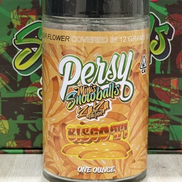 Persy Mini Snowballs(Zaza Edition)-Biscotti | 1oz Premium Indica Flower