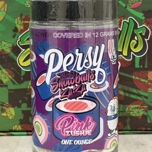 Persy Mini Snowballs(Zaza Edition)-Pink Zushie | 1oz Premium Hybrid Flower